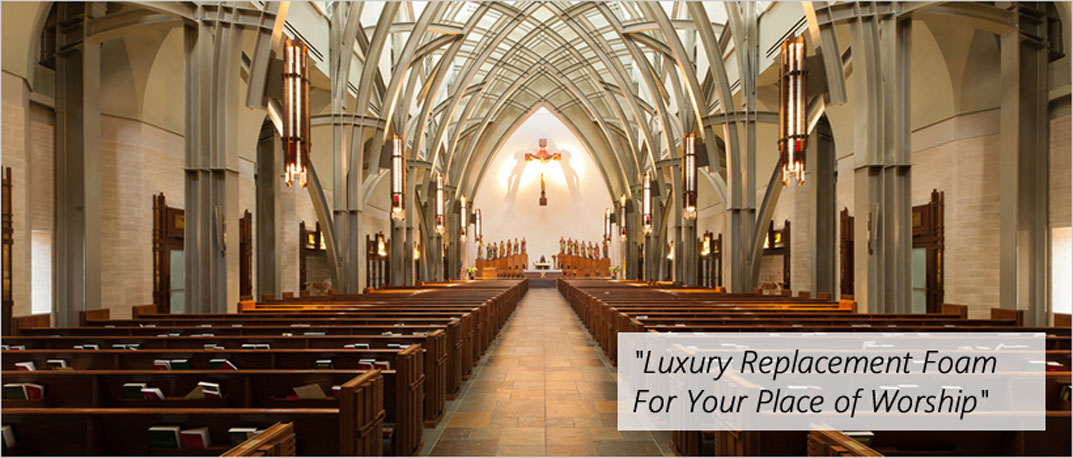 Church Kneelers & Church Pews Foam