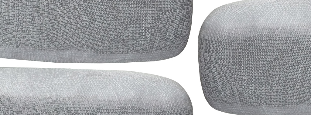 Stockinette Dacron Foam Cushions