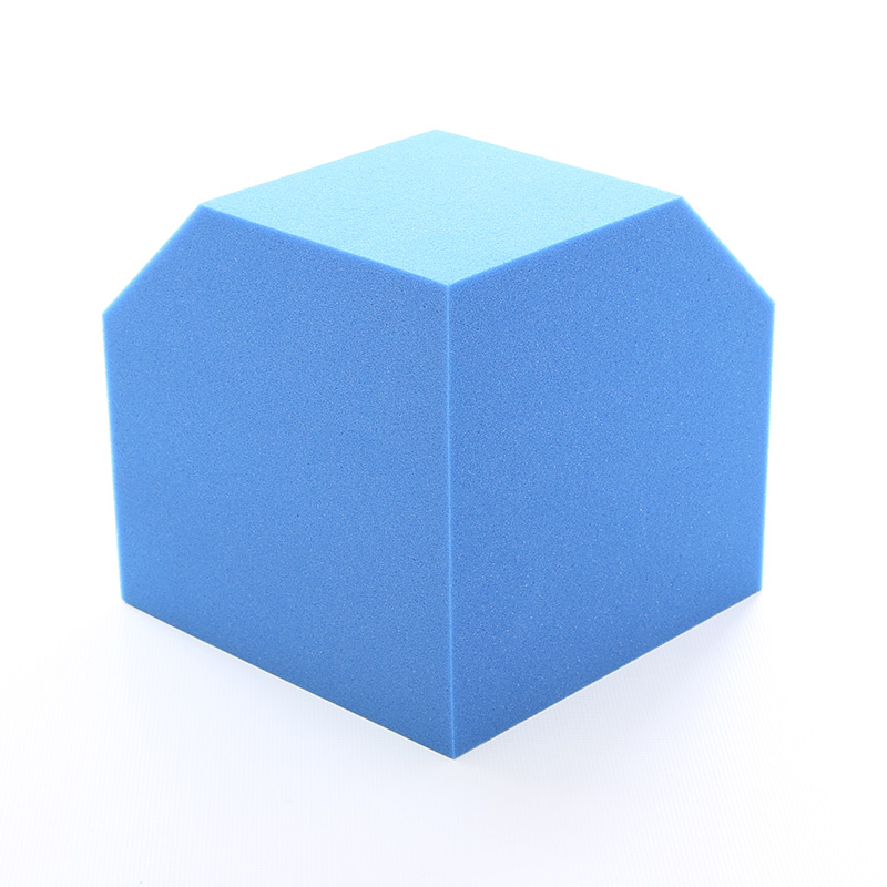 Blue Acoustic Corner Cube Front
