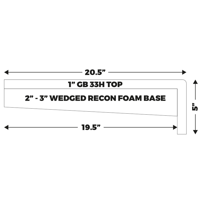 Contract Seating Wedge Diagram